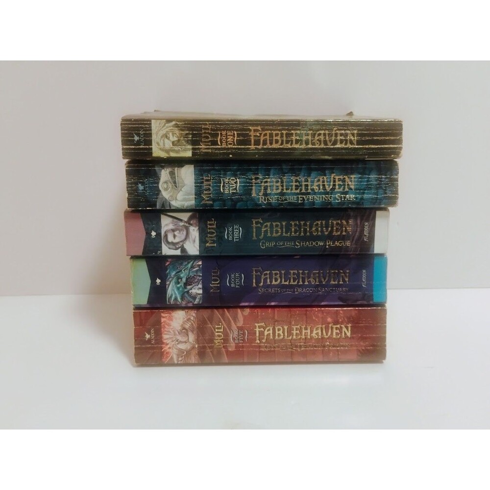 FABLEHAVEN COMPLETE BOOK SERIES 1-5 PAPERBACK BRANDON MULL